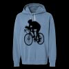 Unisex Garment-Dyed Lightweight Fleece Hooded Sweatshirt Thumbnail