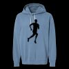 Unisex Garment-Dyed Lightweight Fleece Hooded Sweatshirt Thumbnail