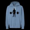 Unisex Garment-Dyed Lightweight Fleece Hooded Sweatshirt Thumbnail