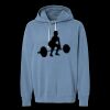 Unisex Garment-Dyed Lightweight Fleece Hooded Sweatshirt Thumbnail