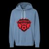 Unisex Garment-Dyed Lightweight Fleece Hooded Sweatshirt Thumbnail