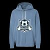 Unisex Garment-Dyed Lightweight Fleece Hooded Sweatshirt Thumbnail