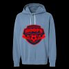 Unisex Garment-Dyed Lightweight Fleece Hooded Sweatshirt Thumbnail