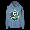 Unisex Garment-Dyed Lightweight Fleece Hooded Sweatshirt Thumbnail