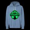 Unisex Garment-Dyed Lightweight Fleece Hooded Sweatshirt Thumbnail