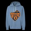 Unisex Garment-Dyed Lightweight Fleece Hooded Sweatshirt Thumbnail