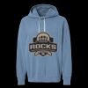Unisex Garment-Dyed Lightweight Fleece Hooded Sweatshirt Thumbnail