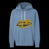 Unisex Garment-Dyed Lightweight Fleece Hooded Sweatshirt Thumbnail