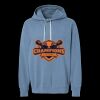 Unisex Garment-Dyed Lightweight Fleece Hooded Sweatshirt Thumbnail