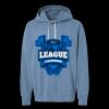 Unisex Garment-Dyed Lightweight Fleece Hooded Sweatshirt Thumbnail