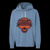 Unisex Garment-Dyed Lightweight Fleece Hooded Sweatshirt Thumbnail