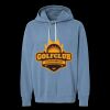 Unisex Garment-Dyed Lightweight Fleece Hooded Sweatshirt Thumbnail