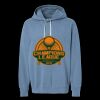Unisex Garment-Dyed Lightweight Fleece Hooded Sweatshirt Thumbnail