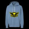 Unisex Garment-Dyed Lightweight Fleece Hooded Sweatshirt Thumbnail