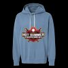 Unisex Garment-Dyed Lightweight Fleece Hooded Sweatshirt Thumbnail
