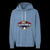 Unisex Garment-Dyed Lightweight Fleece Hooded Sweatshirt Thumbnail