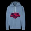 Unisex Garment-Dyed Lightweight Fleece Hooded Sweatshirt Thumbnail