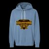 Unisex Garment-Dyed Lightweight Fleece Hooded Sweatshirt Thumbnail