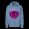 Unisex Garment-Dyed Lightweight Fleece Hooded Sweatshirt Thumbnail
