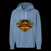 Unisex Garment-Dyed Lightweight Fleece Hooded Sweatshirt Thumbnail
