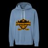 Unisex Garment-Dyed Lightweight Fleece Hooded Sweatshirt Thumbnail