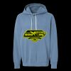 Unisex Garment-Dyed Lightweight Fleece Hooded Sweatshirt Thumbnail