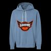 Unisex Garment-Dyed Lightweight Fleece Hooded Sweatshirt Thumbnail