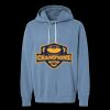 Unisex Garment-Dyed Lightweight Fleece Hooded Sweatshirt Thumbnail