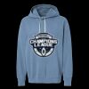 Unisex Garment-Dyed Lightweight Fleece Hooded Sweatshirt Thumbnail