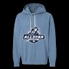 Unisex Garment-Dyed Lightweight Fleece Hooded Sweatshirt Thumbnail