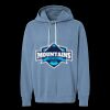 Unisex Garment-Dyed Lightweight Fleece Hooded Sweatshirt Thumbnail