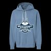 Unisex Garment-Dyed Lightweight Fleece Hooded Sweatshirt Thumbnail