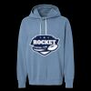 Unisex Garment-Dyed Lightweight Fleece Hooded Sweatshirt Thumbnail