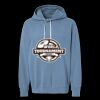 Unisex Garment-Dyed Lightweight Fleece Hooded Sweatshirt Thumbnail