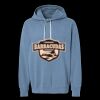 Unisex Garment-Dyed Lightweight Fleece Hooded Sweatshirt Thumbnail