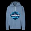 Unisex Garment-Dyed Lightweight Fleece Hooded Sweatshirt Thumbnail