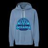 Unisex Garment-Dyed Lightweight Fleece Hooded Sweatshirt Thumbnail