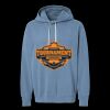 Unisex Garment-Dyed Lightweight Fleece Hooded Sweatshirt Thumbnail