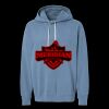 Unisex Garment-Dyed Lightweight Fleece Hooded Sweatshirt Thumbnail