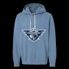 Unisex Garment-Dyed Lightweight Fleece Hooded Sweatshirt Thumbnail
