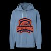 Unisex Garment-Dyed Lightweight Fleece Hooded Sweatshirt Thumbnail