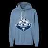 Unisex Garment-Dyed Lightweight Fleece Hooded Sweatshirt Thumbnail