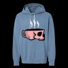 Unisex Garment-Dyed Lightweight Fleece Hooded Sweatshirt Thumbnail
