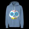 Unisex Garment-Dyed Lightweight Fleece Hooded Sweatshirt Thumbnail