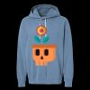 Unisex Garment-Dyed Lightweight Fleece Hooded Sweatshirt Thumbnail