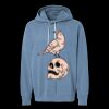Unisex Garment-Dyed Lightweight Fleece Hooded Sweatshirt Thumbnail