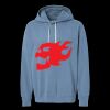 Unisex Garment-Dyed Lightweight Fleece Hooded Sweatshirt Thumbnail
