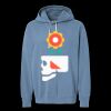 Unisex Garment-Dyed Lightweight Fleece Hooded Sweatshirt Thumbnail