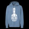Unisex Garment-Dyed Lightweight Fleece Hooded Sweatshirt Thumbnail