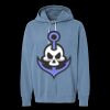 Unisex Garment-Dyed Lightweight Fleece Hooded Sweatshirt Thumbnail